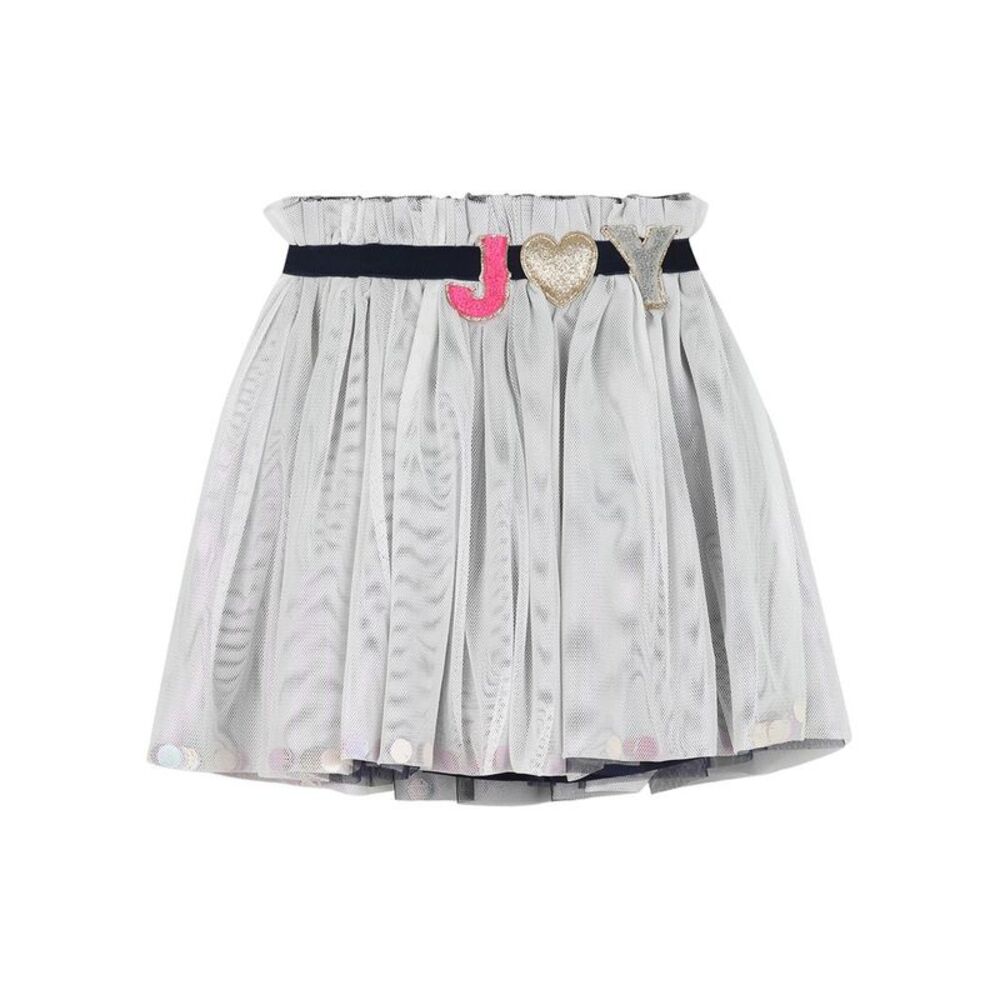 Billieblush Girls Tulle Petticoat, Silver